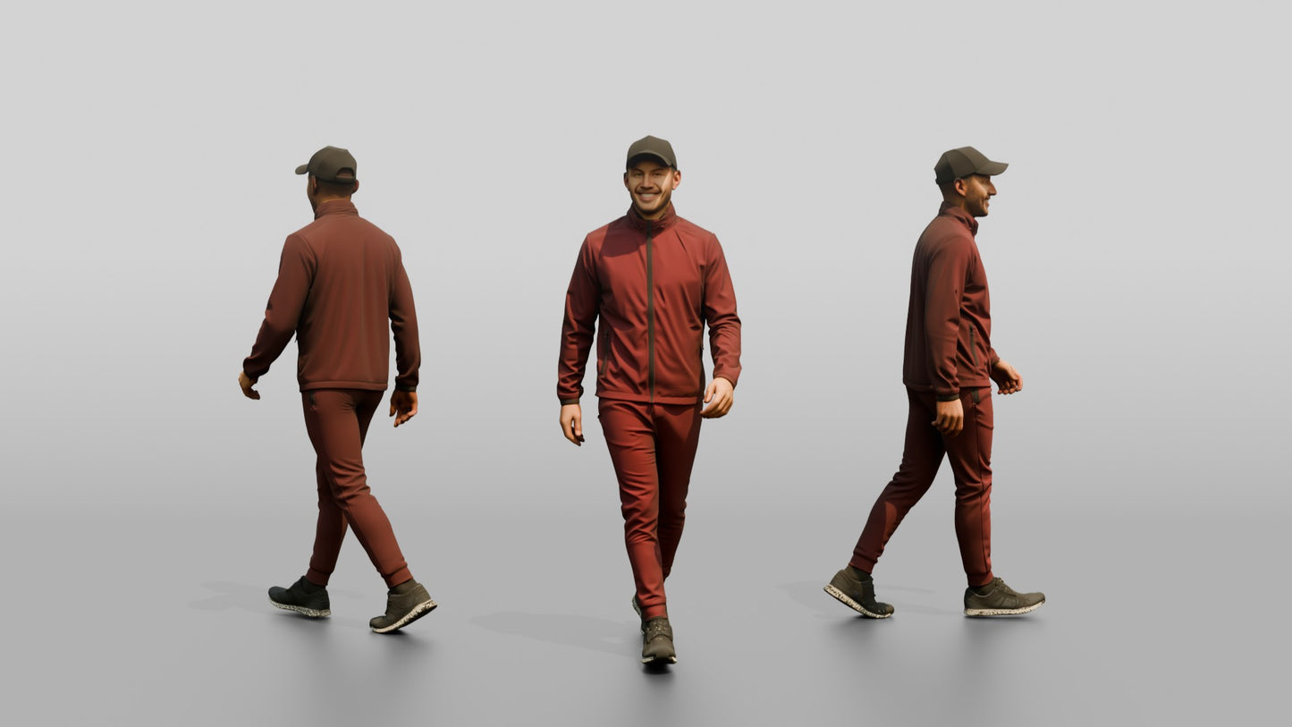 Sporty Athleisure Man 07