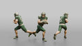Cornerback Jumping a Route for a Pick-Six