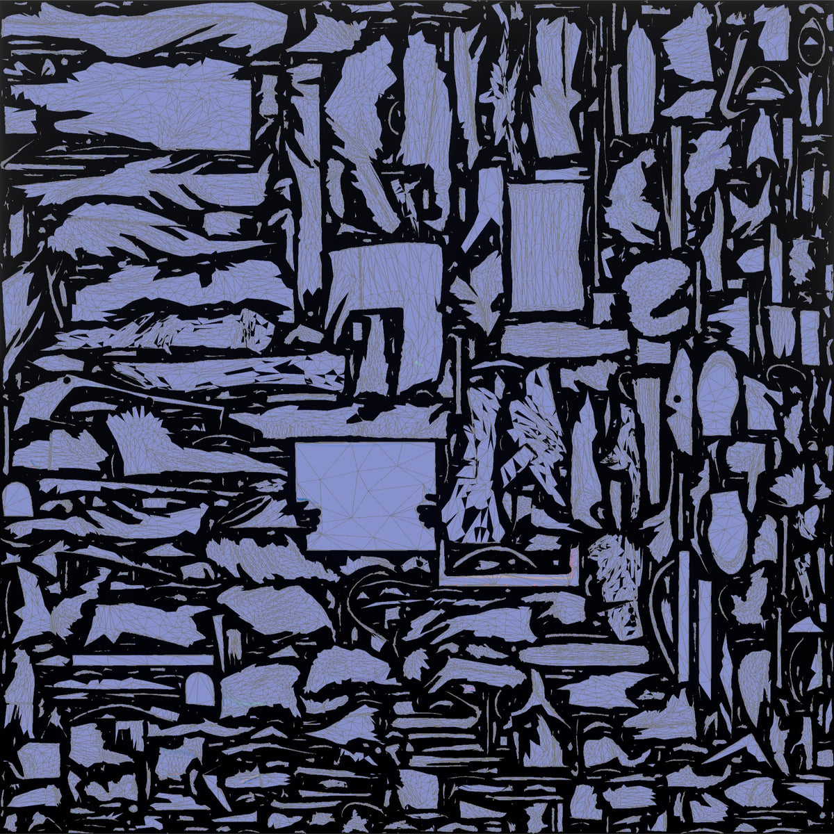 Bellhop Woman Carrying A Tray With Folded Towels - UV layout, normal map