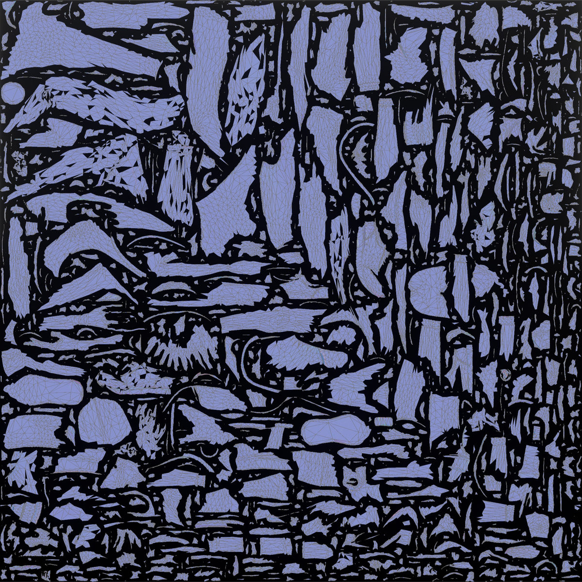 Fitness Influencer Woman Standing Relaxed, Weight Shifted To One Side - UV layout, normal map