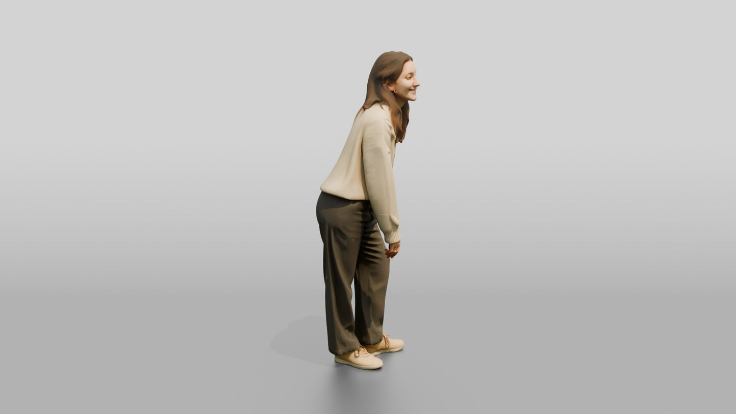 Cozy Oversized Casual Woman 08