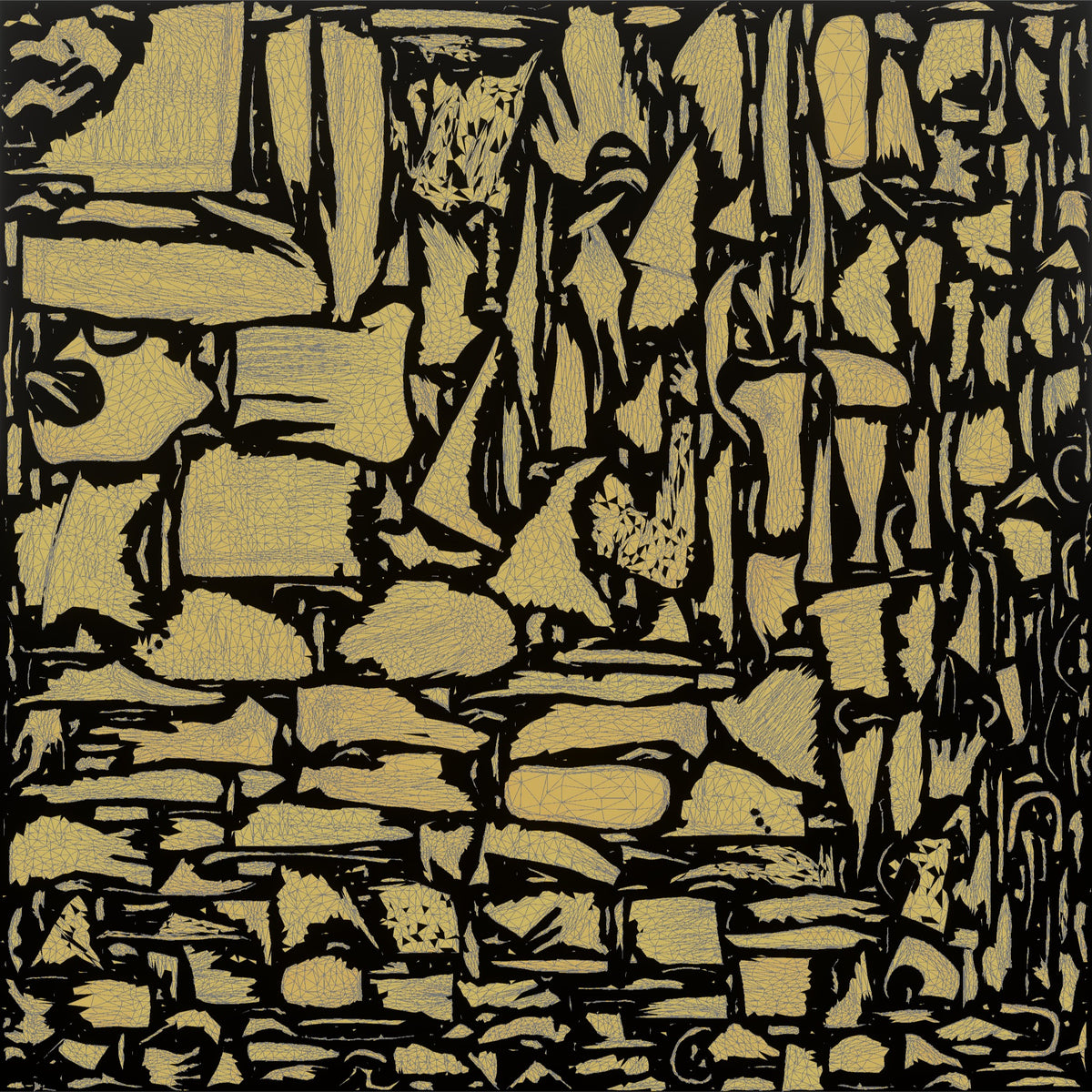 Spa Client Man Standing Barefoot In Spa Slippers, Robe Tied At The Waist - UV layout, metallic roughness map