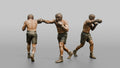 Boxer Measured Left Jab