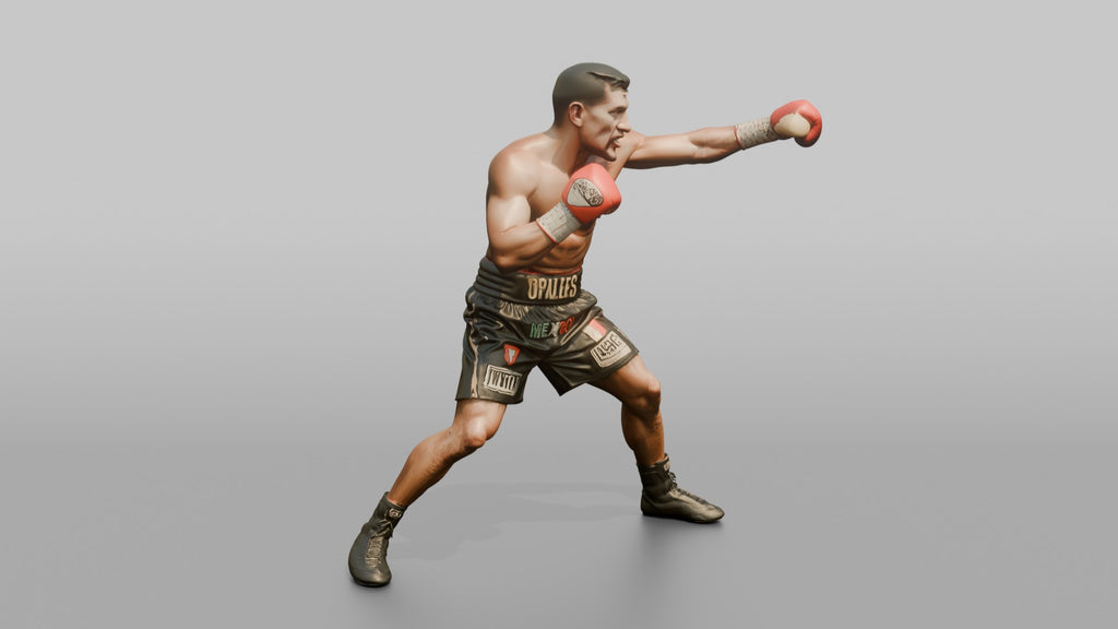 Boxer Lightning-fast Left Jab Counter-strike