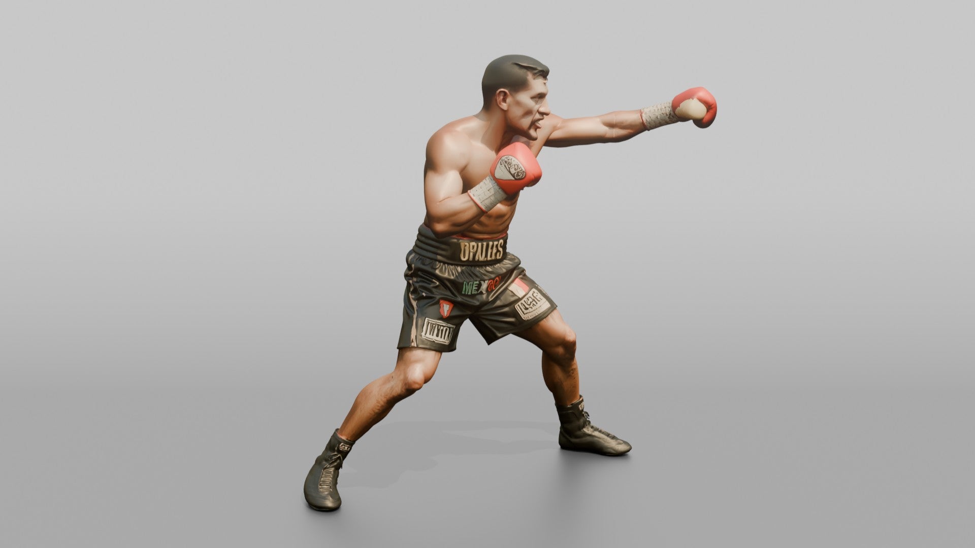 Boxer Lightning-fast Left Jab Counter-strike