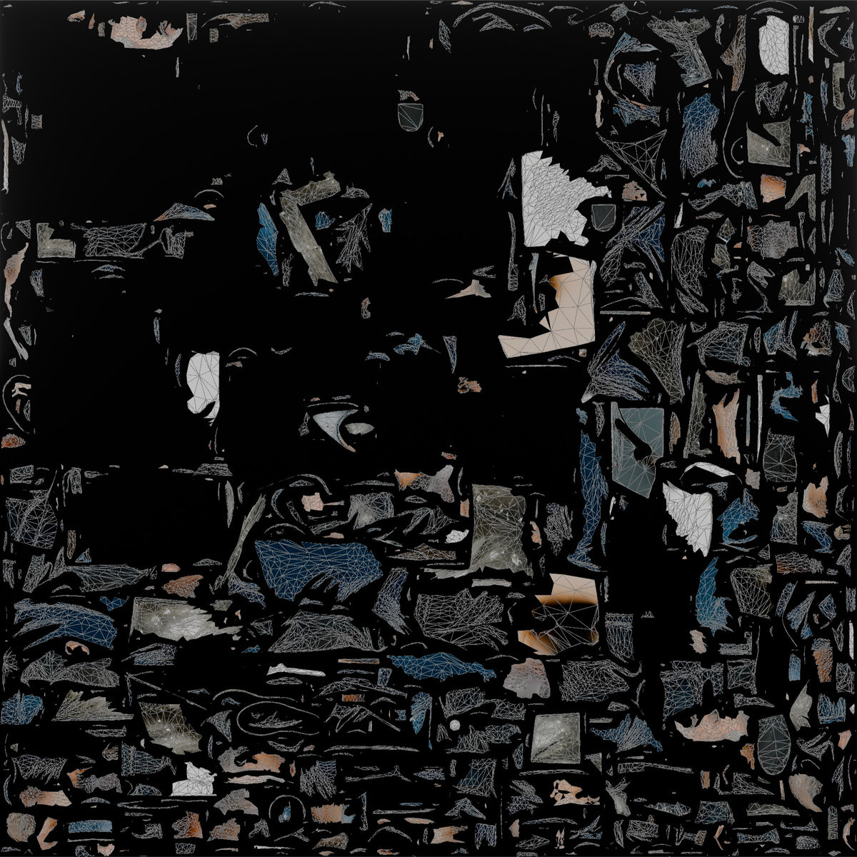 Construction Worker Man 30 - UV layout, base color map