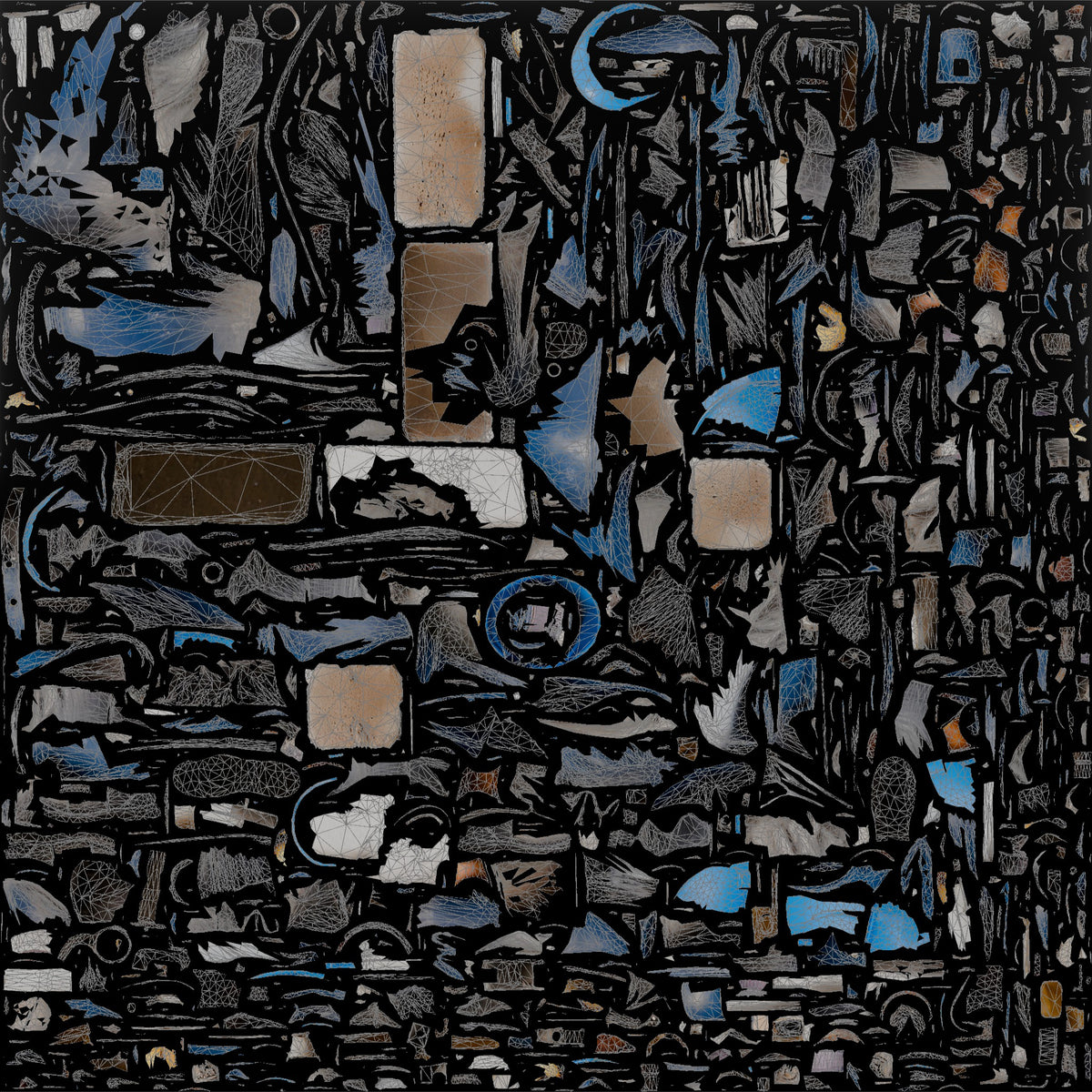 Construction Worker Man 05 - UV layout, base color map