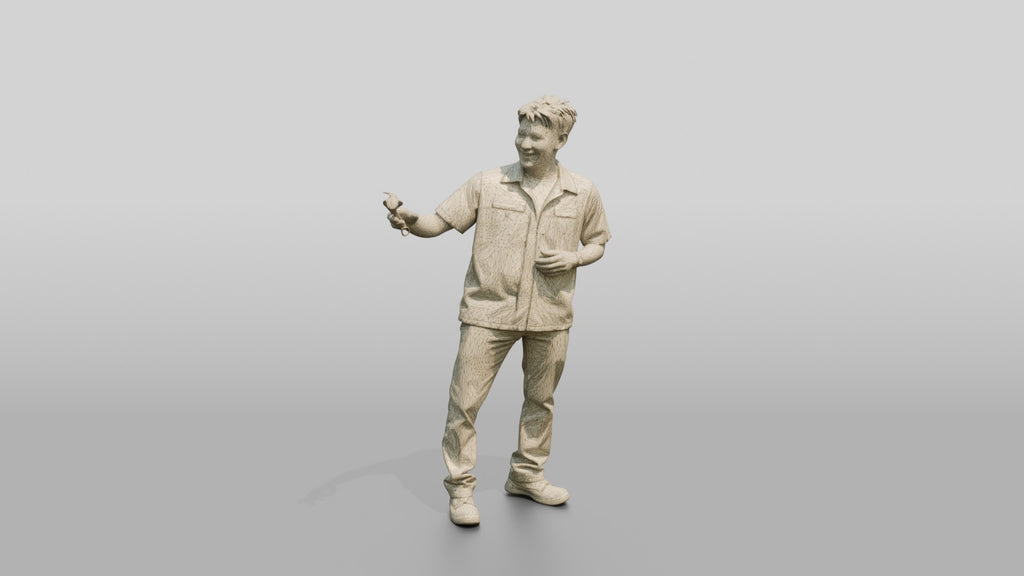 Mechanic Explaining a Fix