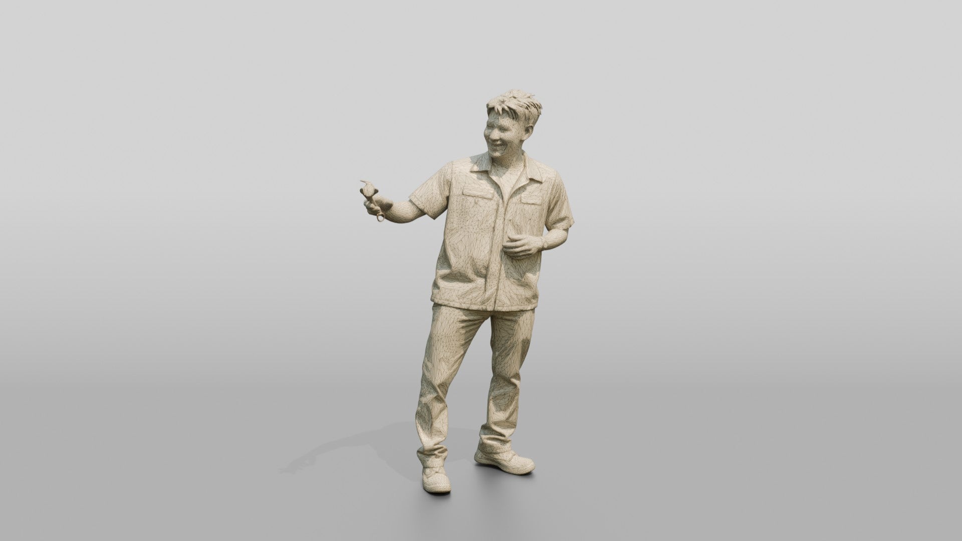 Mechanic Explaining a Fix