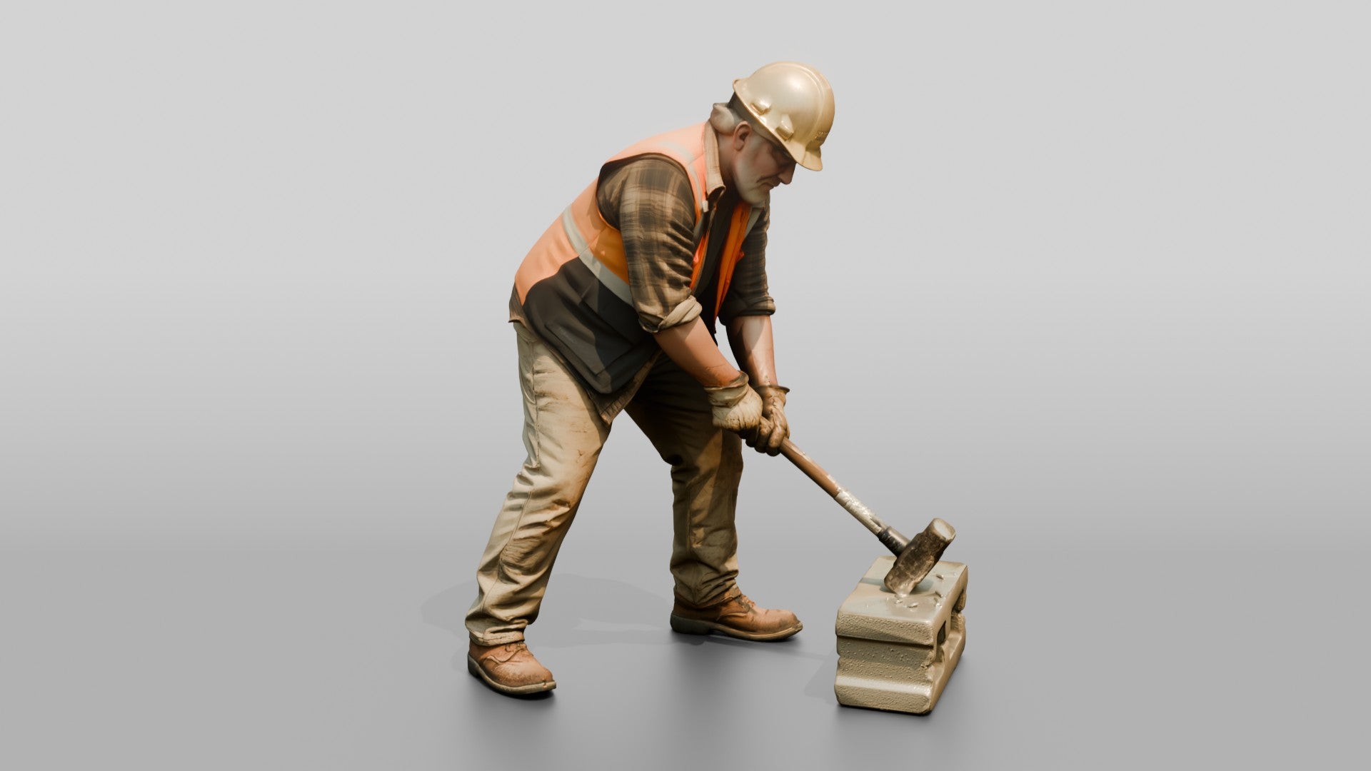 Construction Worker Man 21