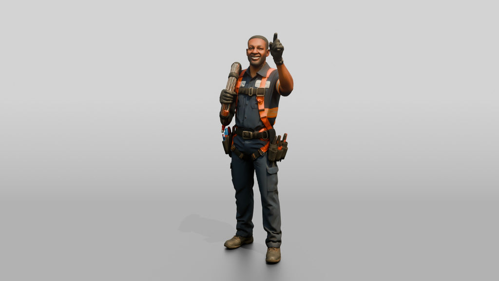 Construction Worker Man 89