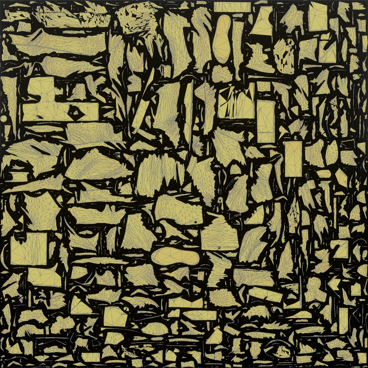 Father Carrying A Large Gift-wrapped Present In Both Arms - UV layout, metallic roughness map