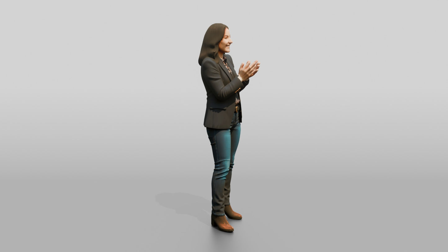 Businesswoman Presenting to an Audience