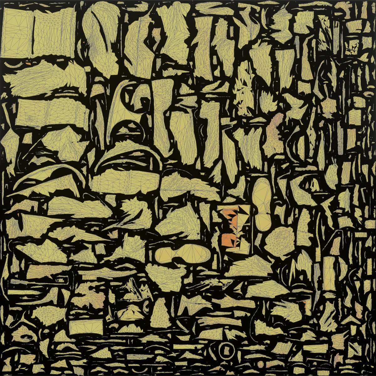 Server Man Holding A Leather Check Folder - UV layout, metallic roughness map