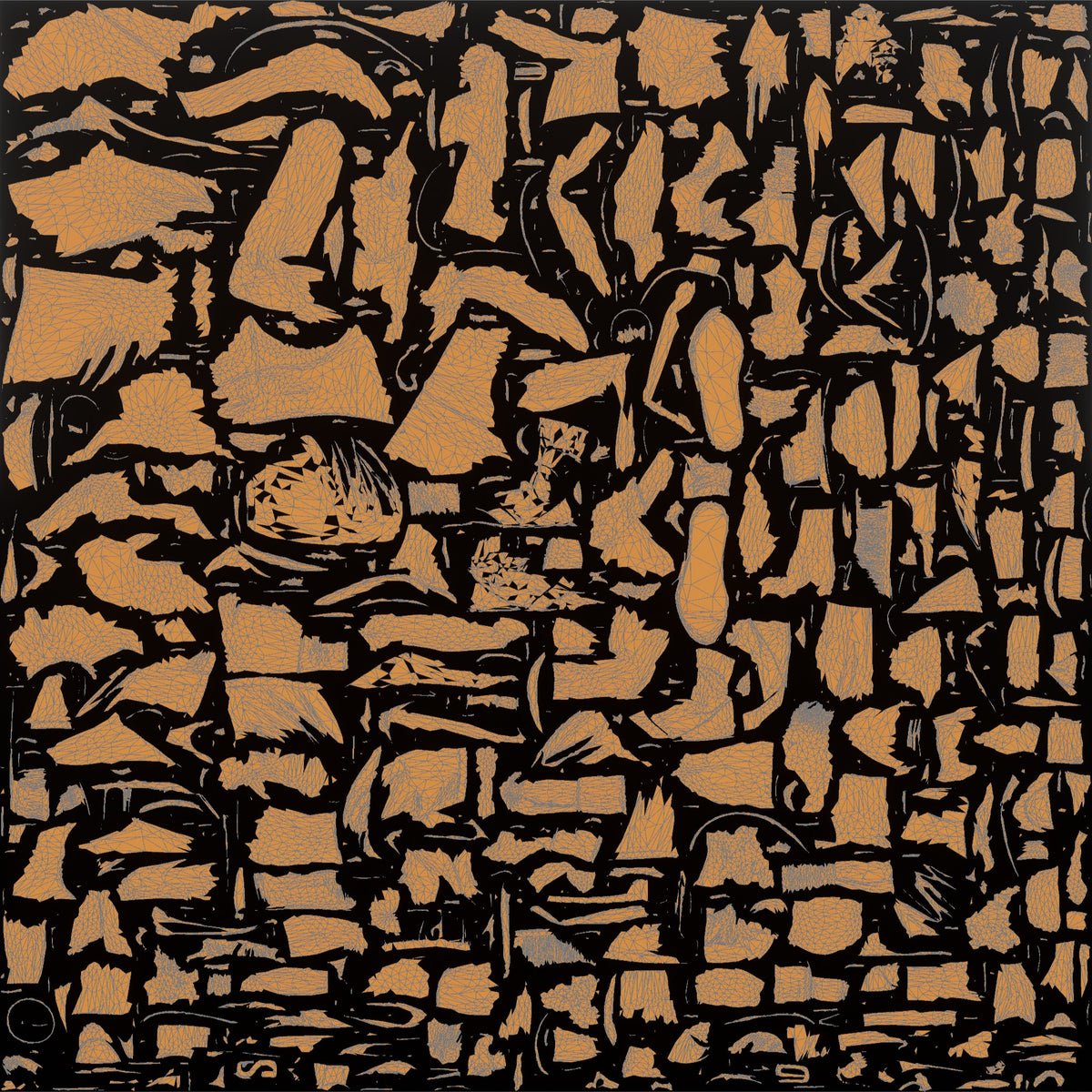 Boxer Ducking Under a Punch with Rapid Head Movement - UV layout, metallic roughness map