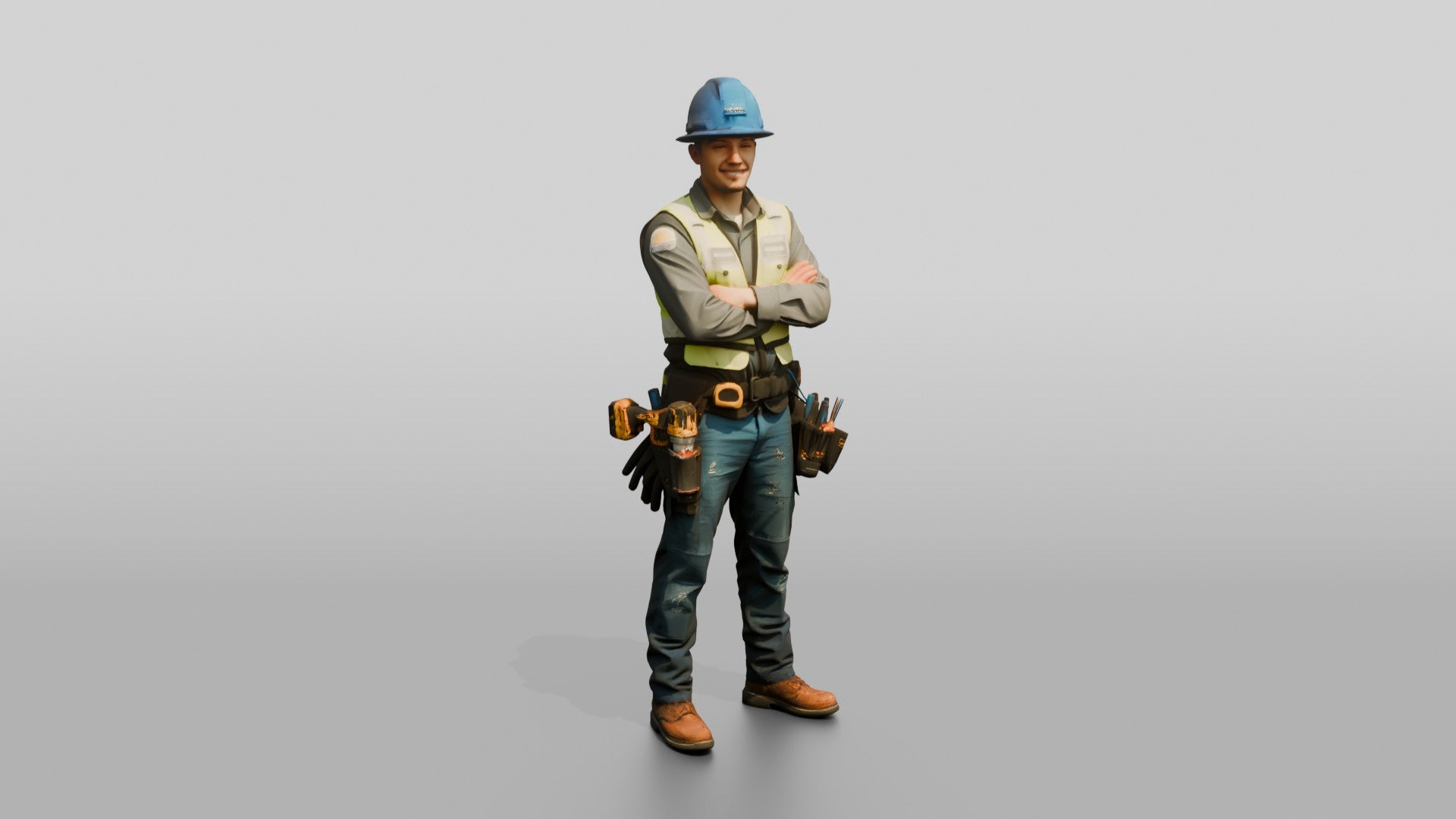 Construction Worker Man 78