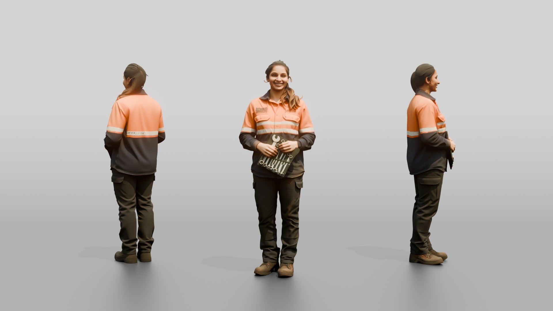 Mechanic Holding Combination Spanners