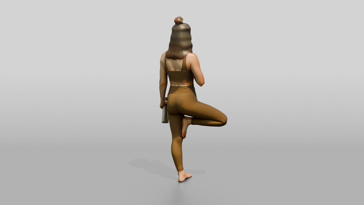 Tree Pose Woman