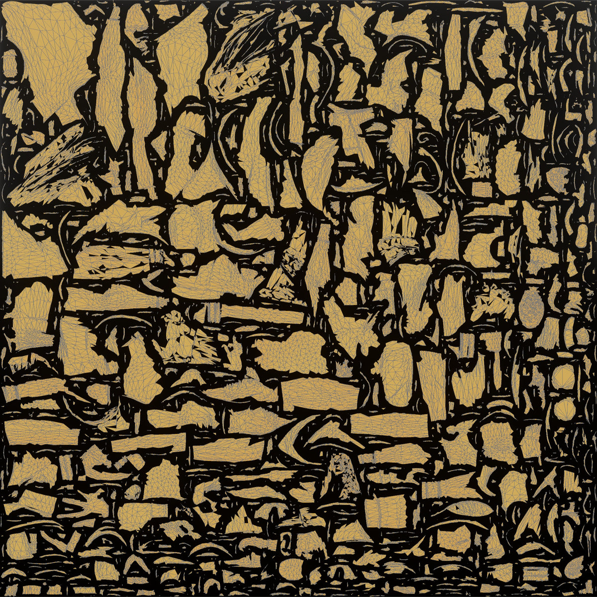 Linebacker Calling Out Defensive Signals - UV layout, metallic roughness map