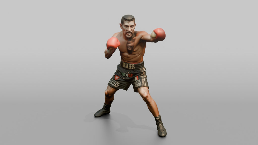 Boxer Lightning-fast Left Jab Counter-strike