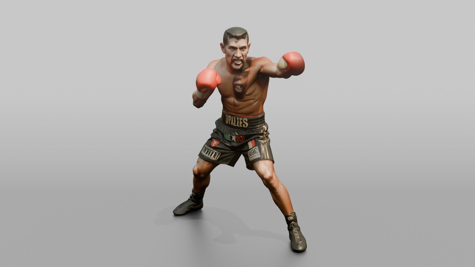 Boxer Lightning-fast Left Jab Counter-strike