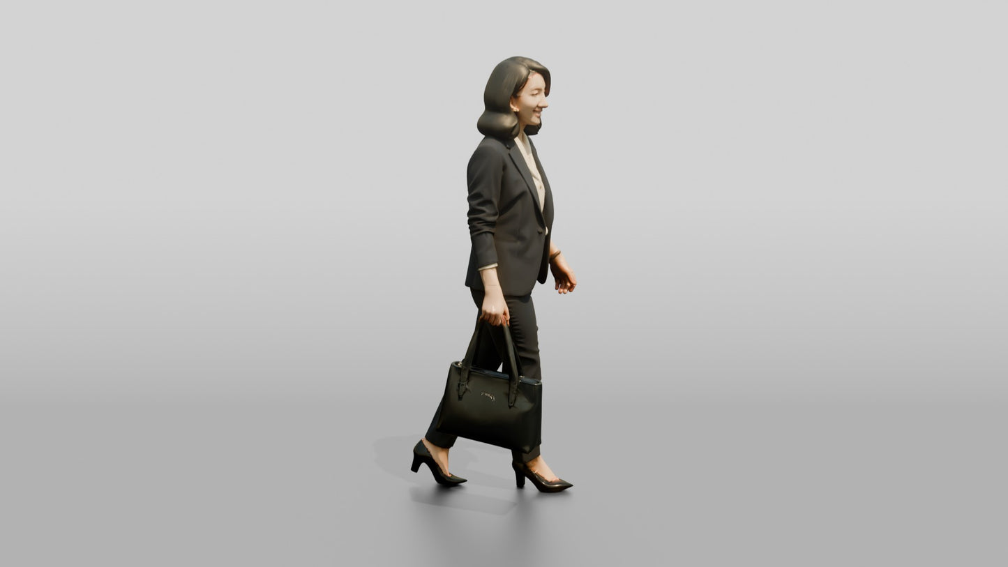 Businesswoman Standing in a Boardroom