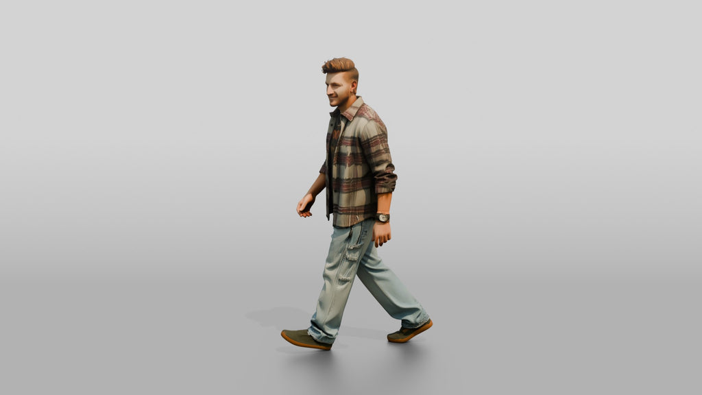 Grunge Skater Man 09