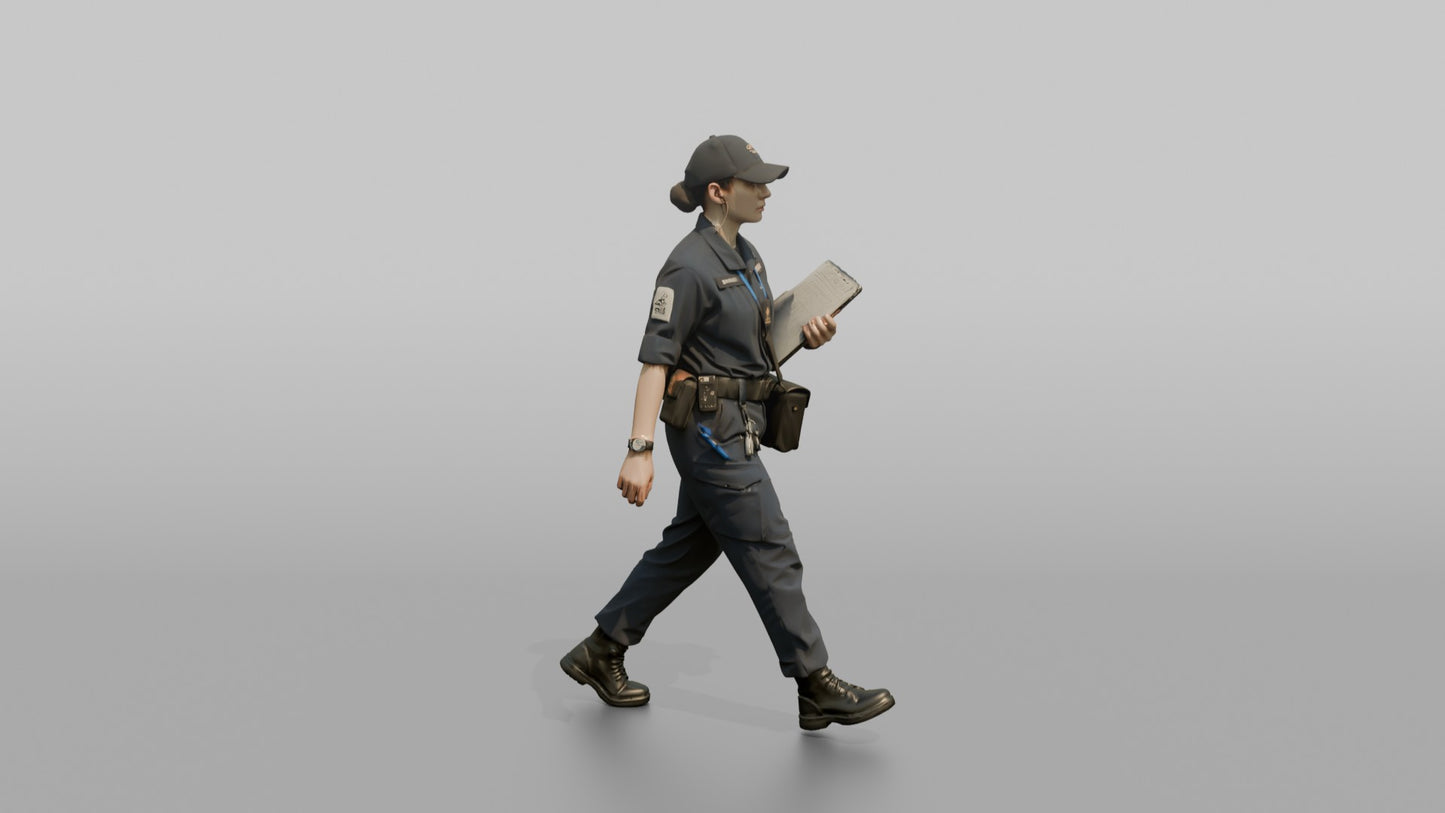 Quartermaster Relaying a Message Across the Bridge