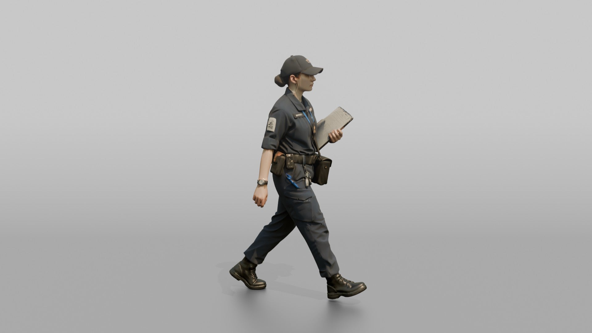 Quartermaster Relaying a Message Across the Bridge