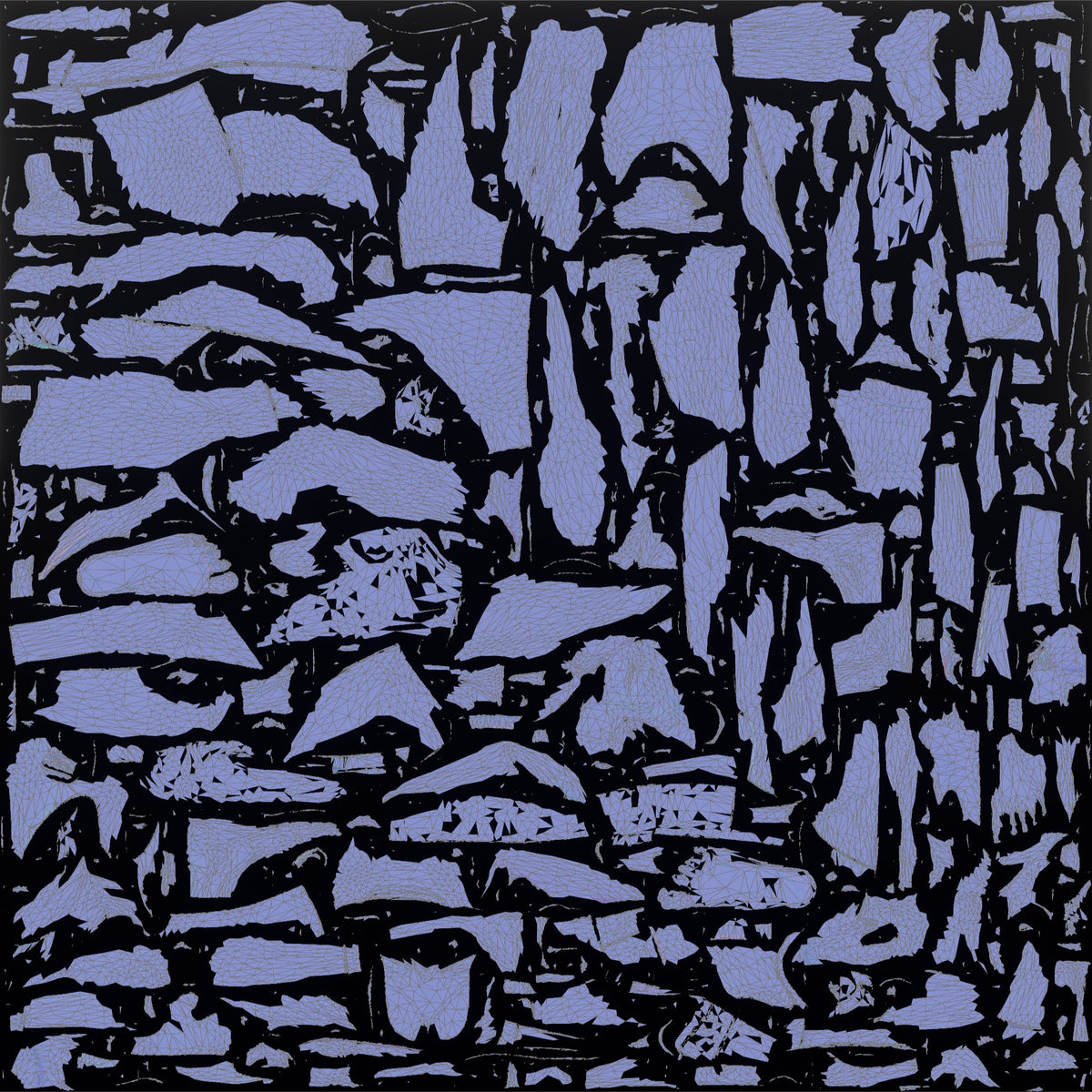 Physique Model Woman Standing With Arms Crossed, Confident Post-workout Stance - UV layout, normal map