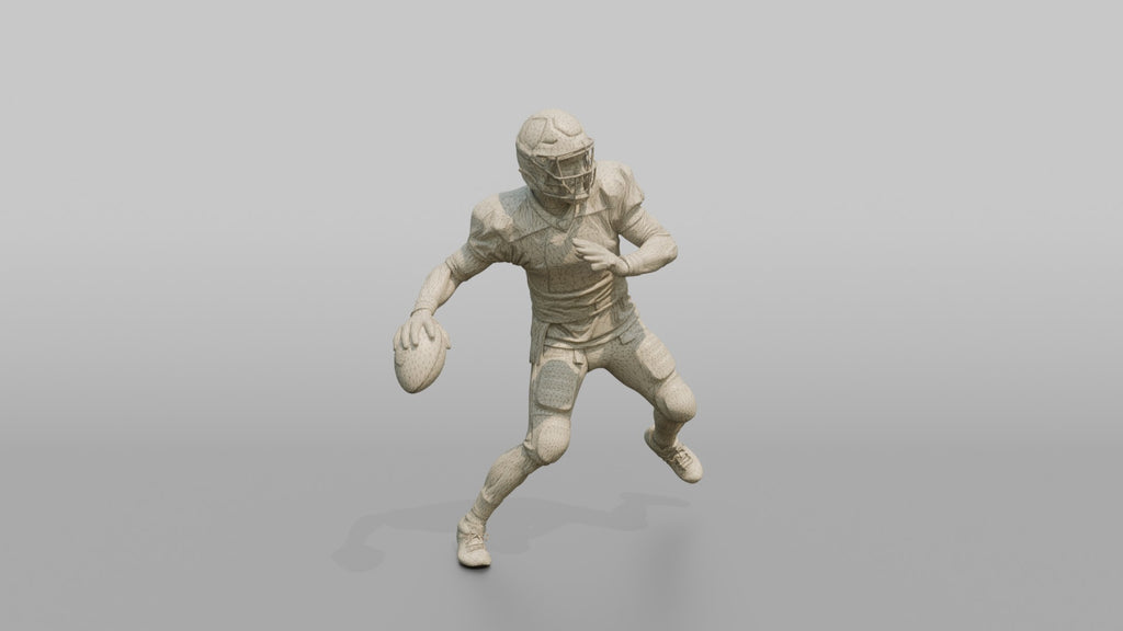 Quarterback Releasing a Sidearm Pass