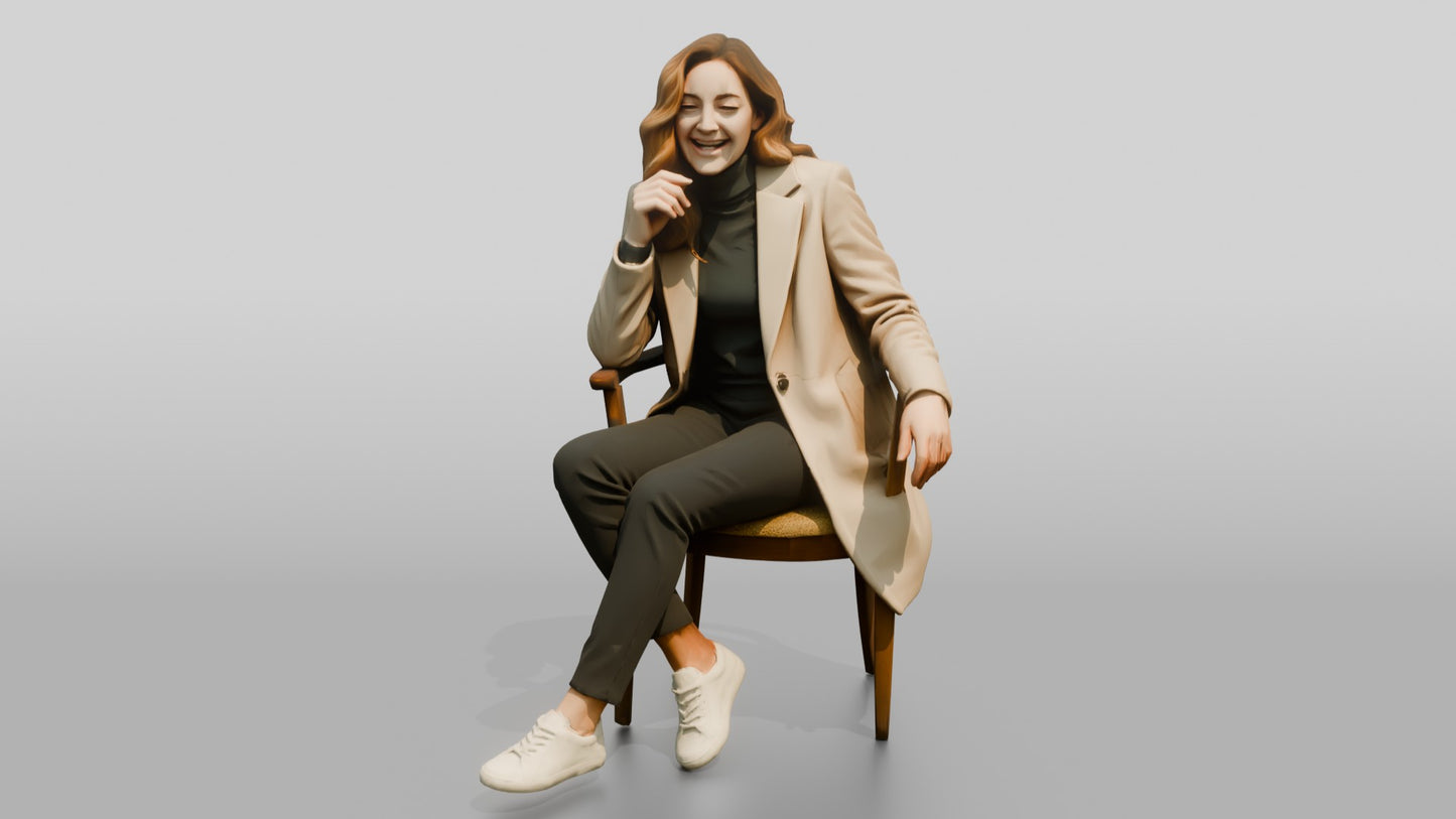 Smart Casual Professional Woman 02
