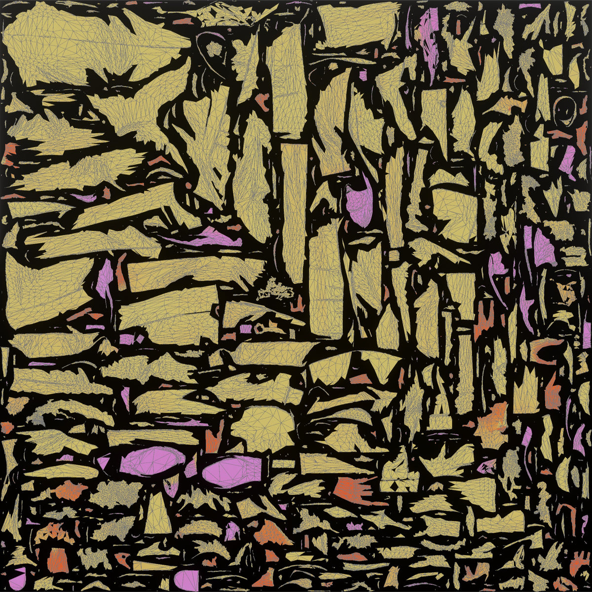 Receptionist Woman Pointing Toward An Elevator - UV layout, metallic roughness map