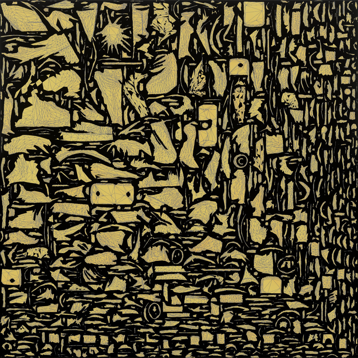 African Boy Running with a Toy Airplane - UV layout, metallic roughness map