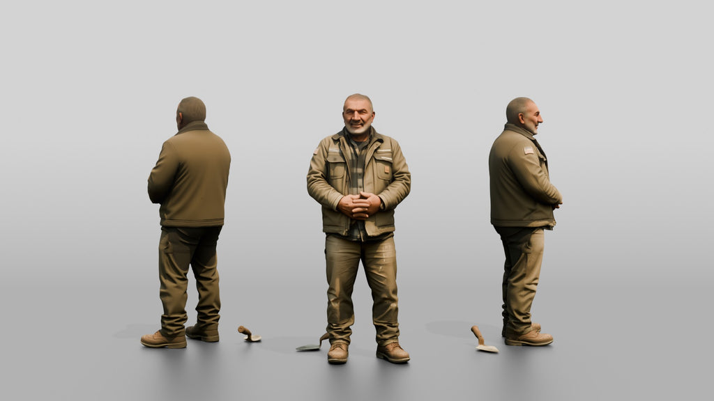 Construction Worker Man 88
