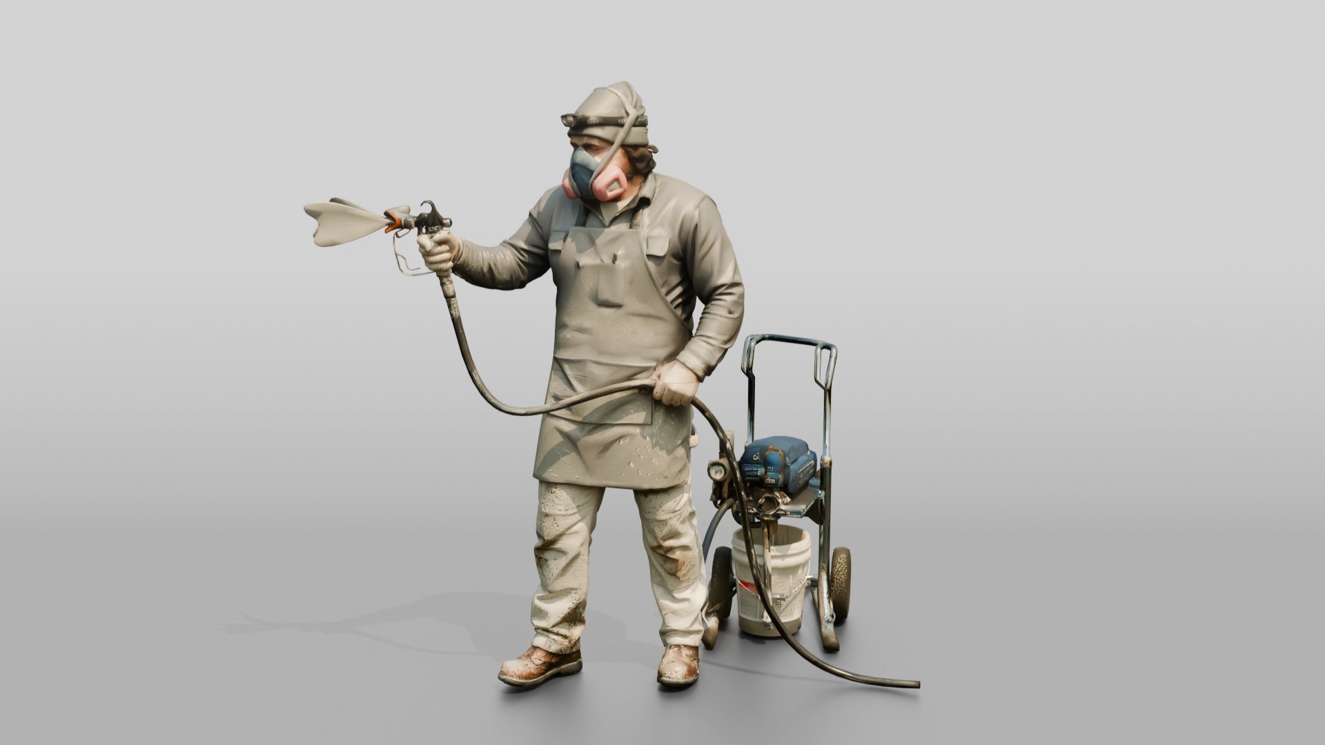 Construction Worker Man 37