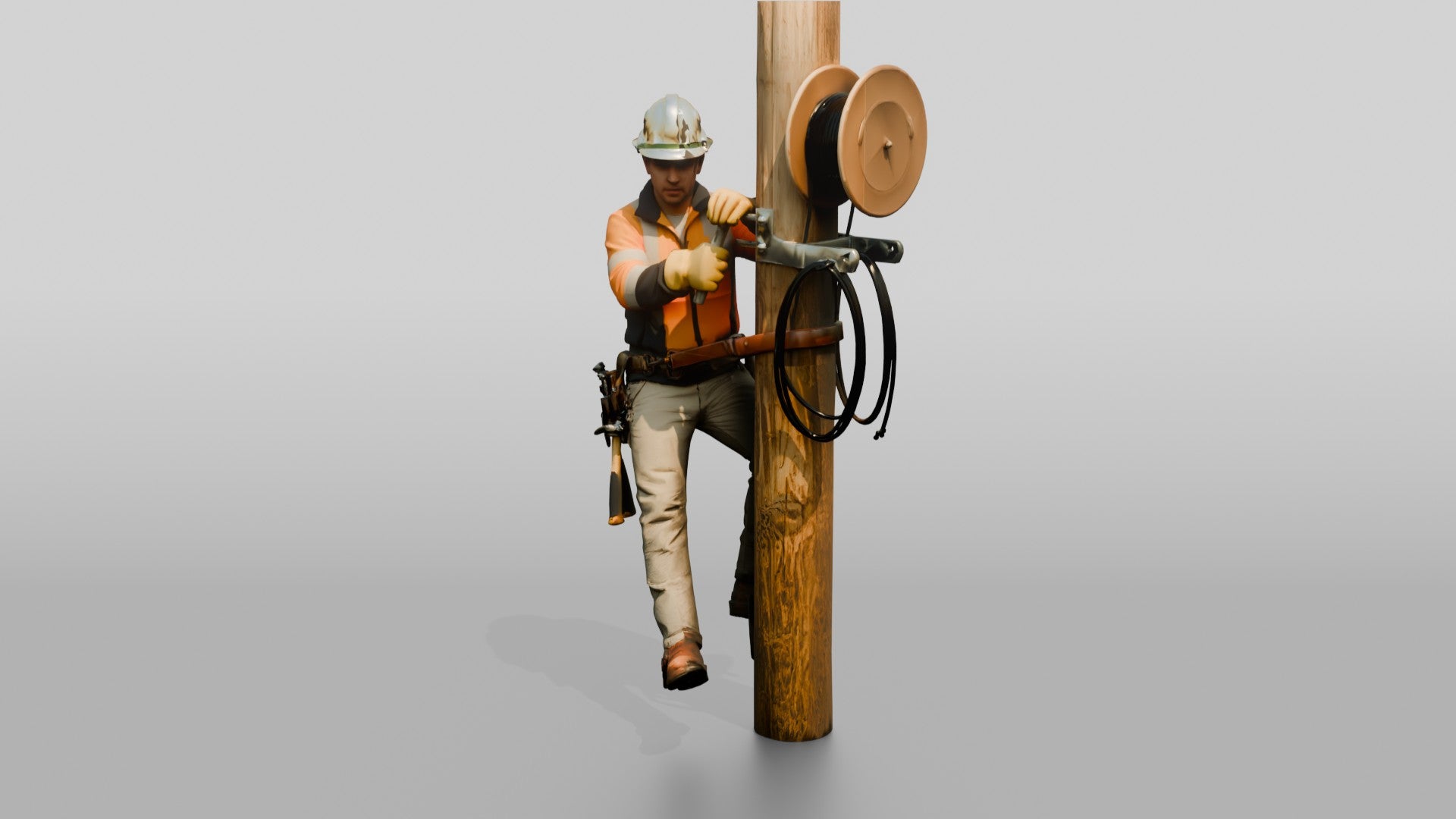 Construction Worker Man 35