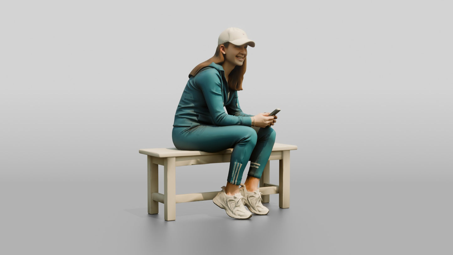 Sporty Athleisure Woman 02