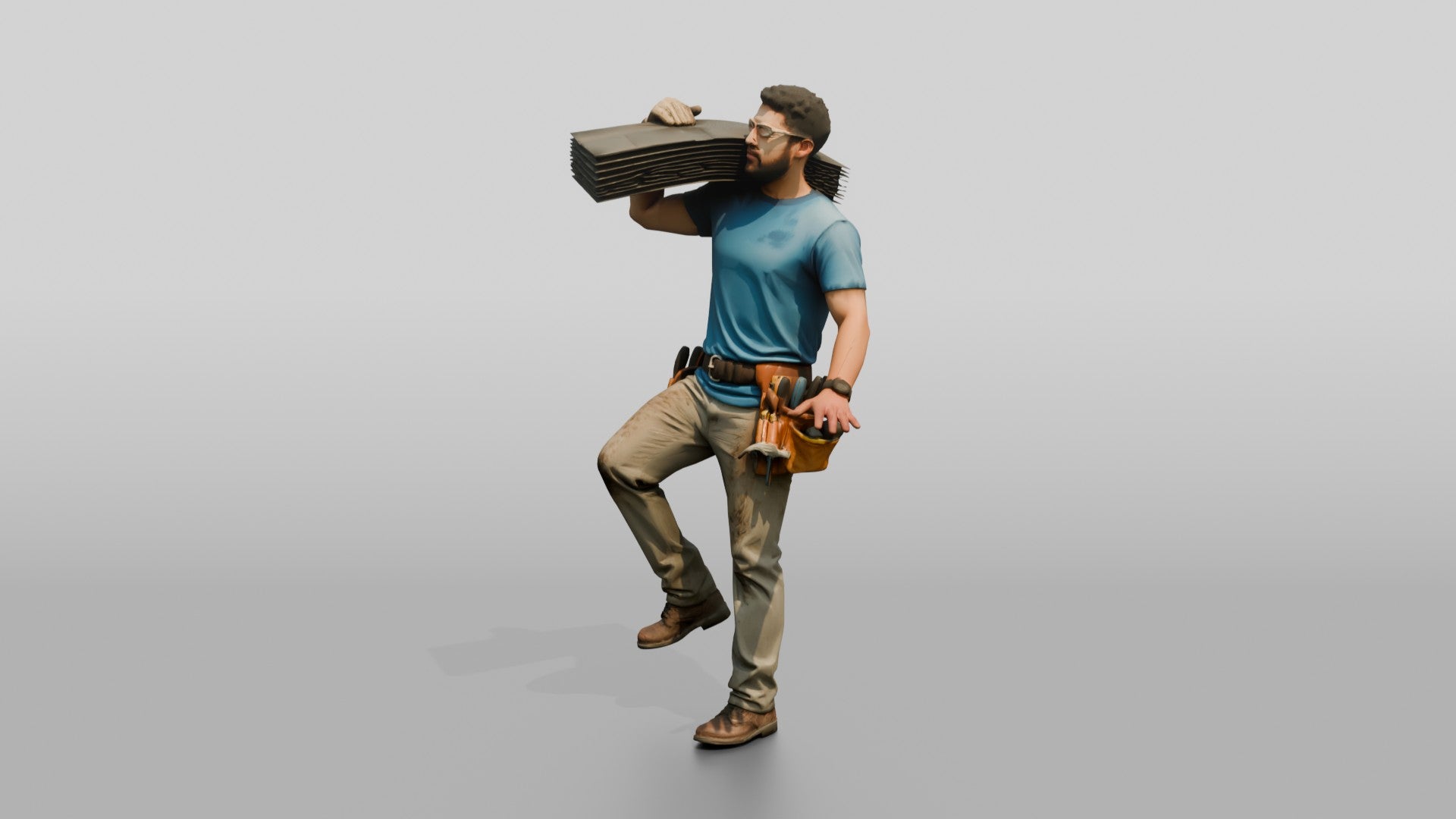 Construction Worker Man 29