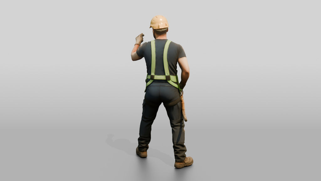 Construction Worker Man 16