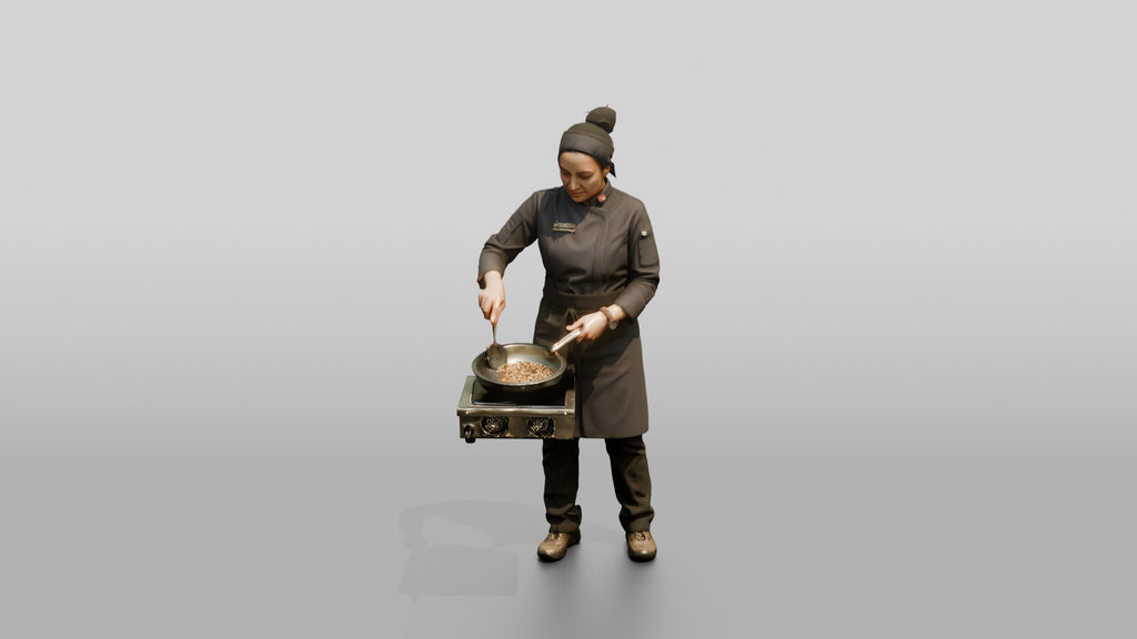 Chef Roasting Whole Spices