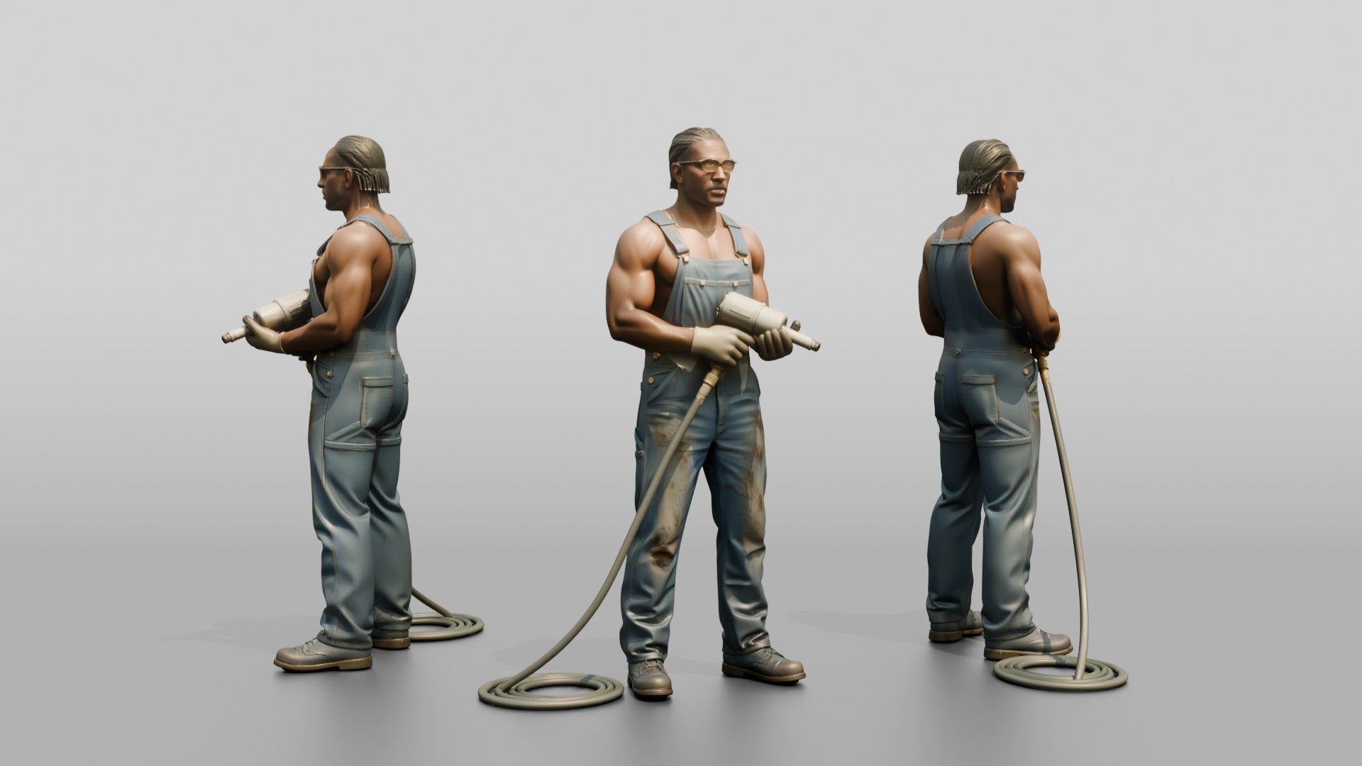 Construction Worker Man 18