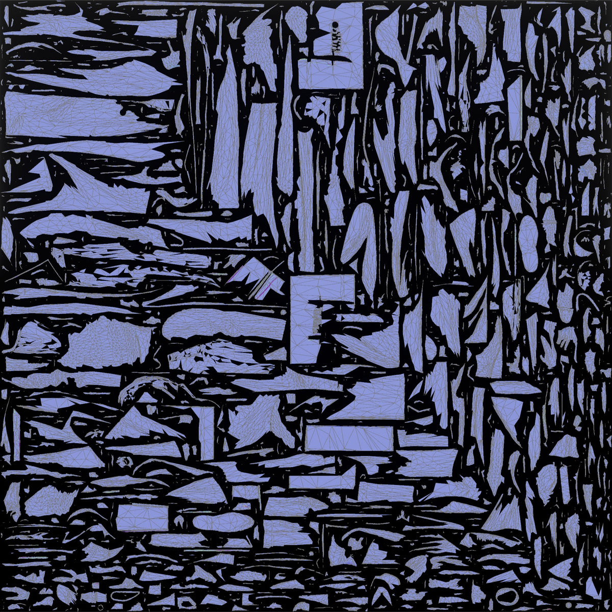 Woman Adjusting Scarf with Designer Shopping Bag - UV layout, normal map