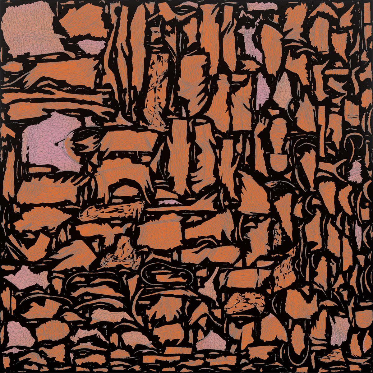 Patron Woman Striking A Bold Pose In A Metallic Sequin Top - UV layout, metallic roughness map