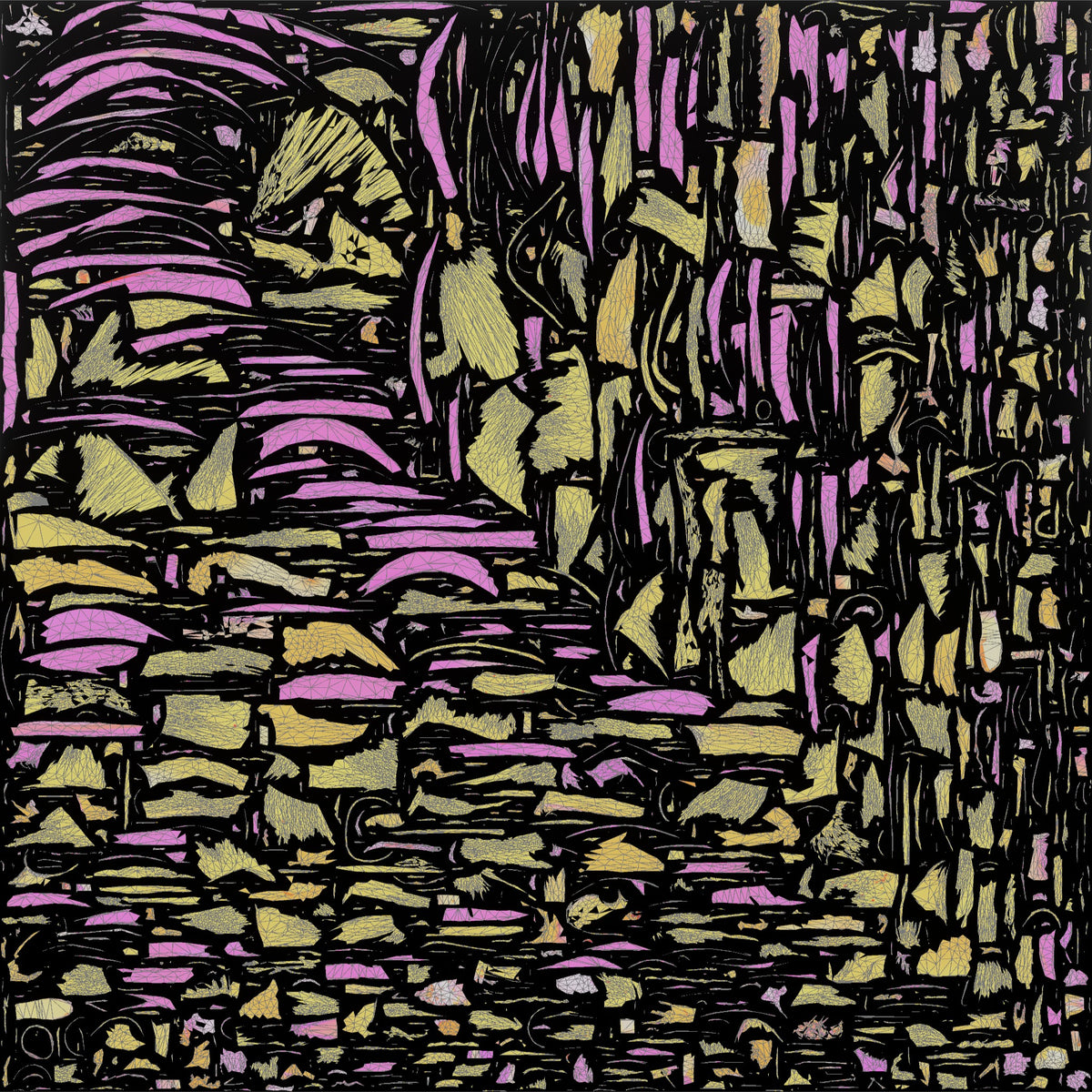 Ribbon Dancer Mid-Twirl - UV layout, metallic roughness map