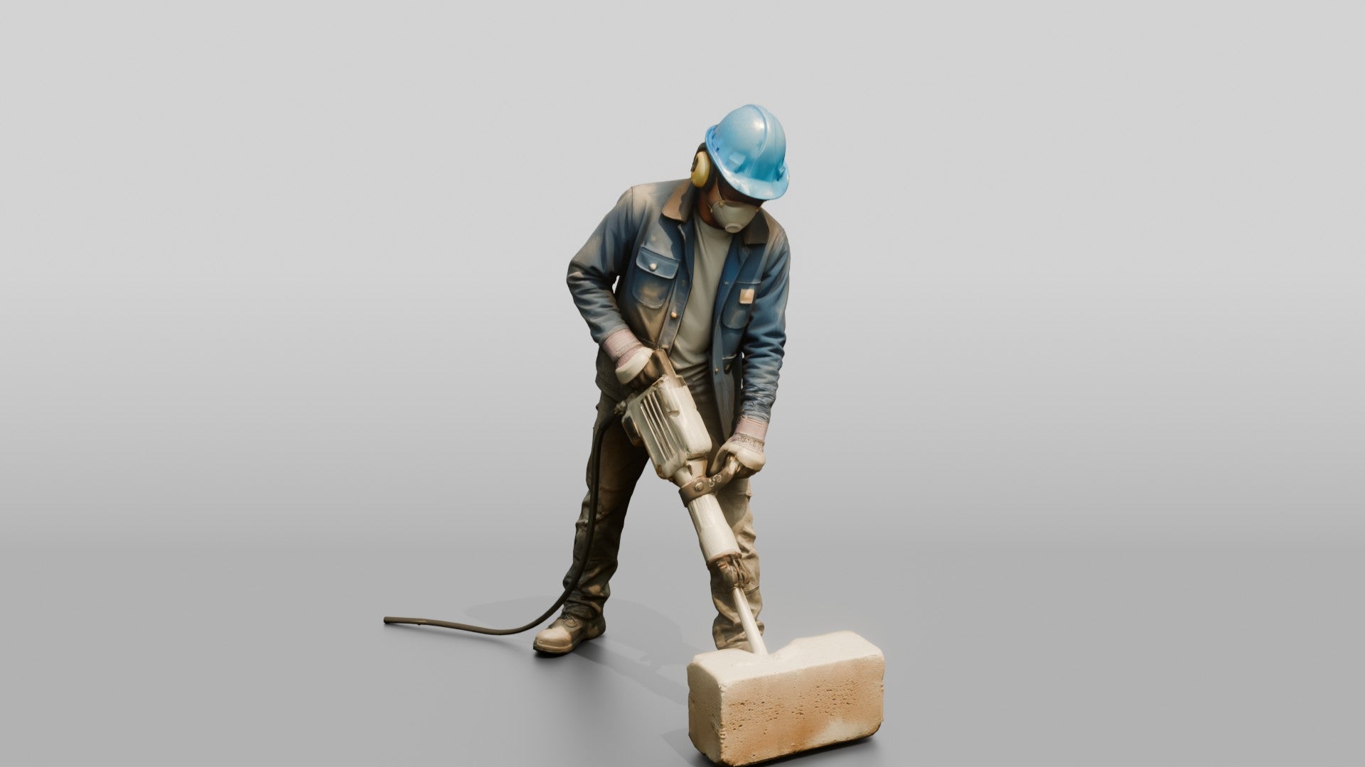 Construction Worker Man 05