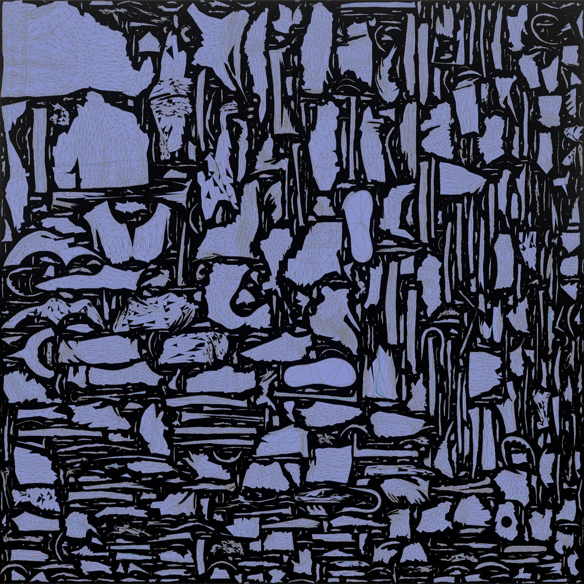 Mother Carrying A Stack Of Clean Folded Laundry - UV layout, normal map