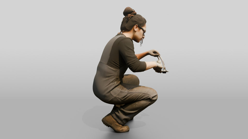 Mechanic Bleeding a Clutch Cylinder