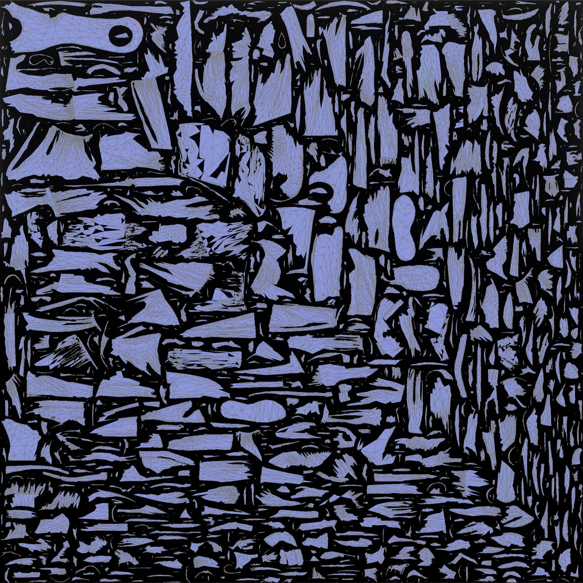 Slender Young Lebanese Woman in Hijab Walking and Texting - UV layout, normal map