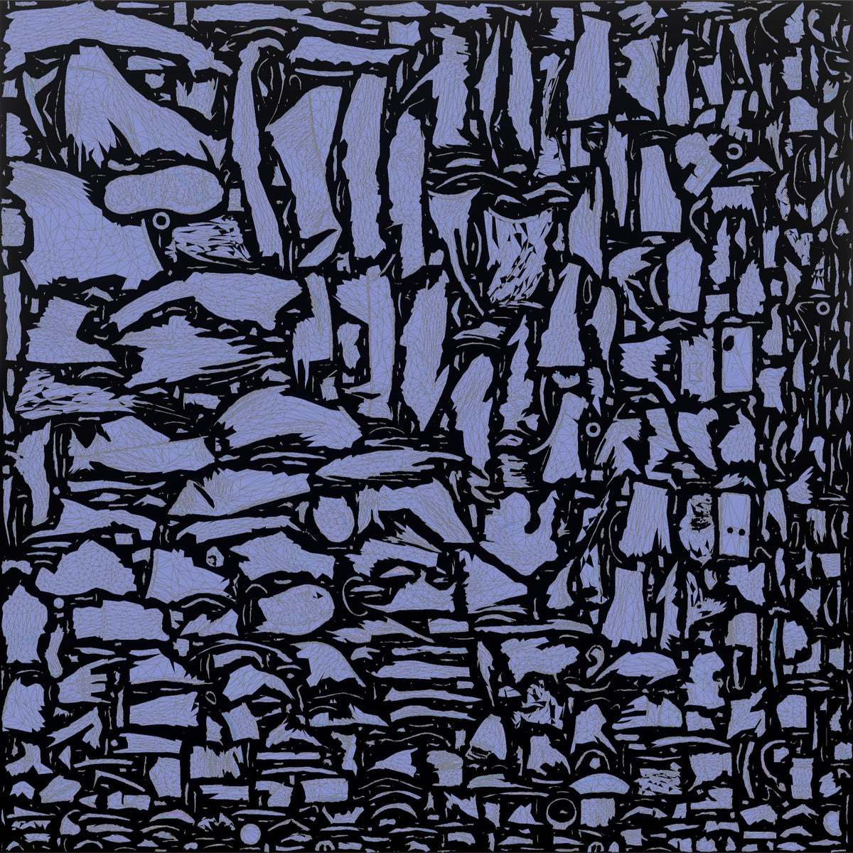 Hiker Taking a Selfie on the Trail - UV layout, normal map